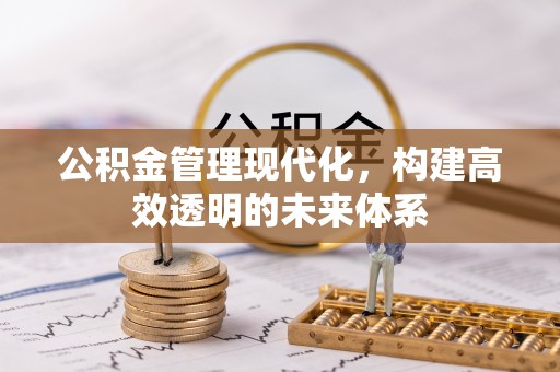 裕安公积金管理现代化，构建高效透明的未来体系