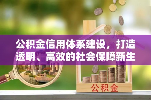 裕安公积金信用体系建设，打造透明、高效的社会保障新生态