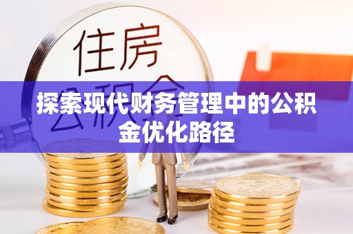 裕安探索现代财务管理中的公积金优化路径