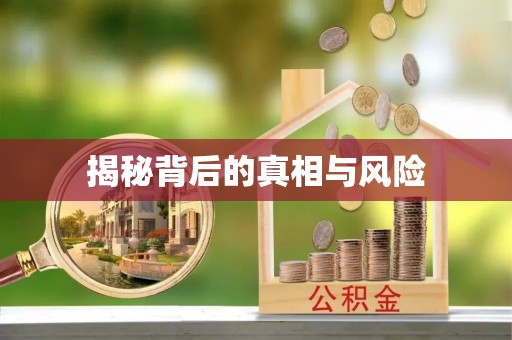 裕安揭秘背后的真相与风险