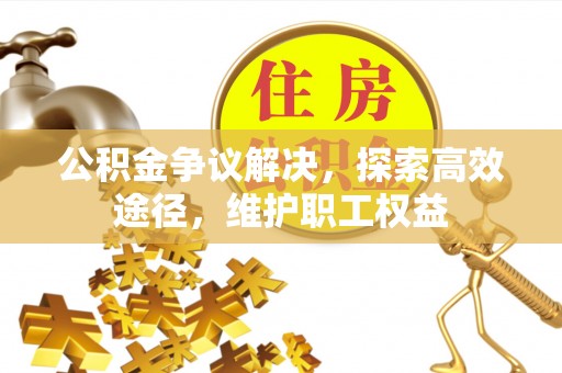 裕安公积金争议解决，探索高效途径，维护职工权益