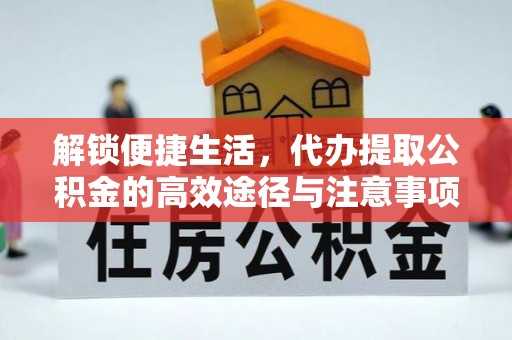 裕安解锁便捷生活，代办提取公积金的高效途径与注意事项