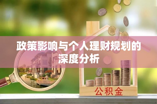 裕安政策影响与个人理财规划的深度分析