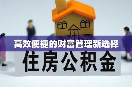 裕安高效便捷的财富管理新选择